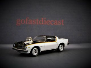 1976 76 Chevy Camaro Rally Sport White 1/64 Scale Collectible Model