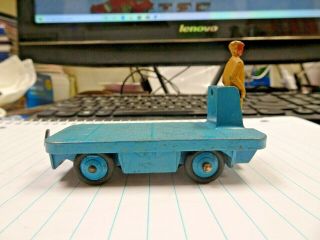 Vintage Dinky Toys Bev Electric Truck Blue With Operator Diecast 1:43 Scale