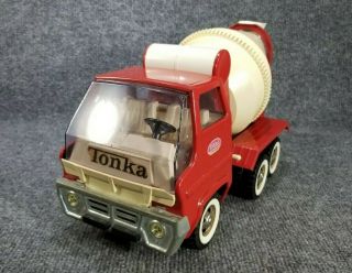 Vintage Tonka Cement Mixer Gas Turbine Pressed Steel
