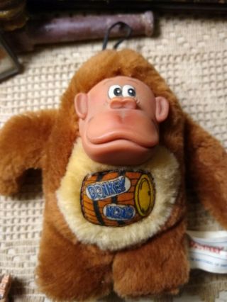 Vintage 5 " Donkey Kong Plush Collectable Rare