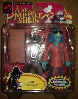 Muppets Muppet Show 25 Years Zoot Red Shirt Action Figure Palisades
