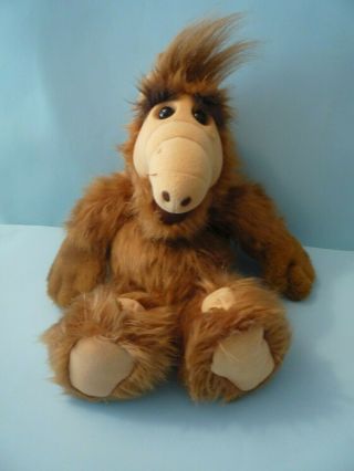 Vintage Alf 1986 Alien Productions 18 " Plush Doll Stuffed Animal By Coleco