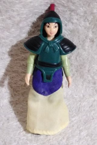 1998 Mulan Action Figure 4.  5 " Mcdonalds Happy Meal Disney Toy Promotion Girl