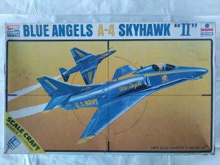 Esci / Scale Craft Sc - 4024 Blue Angels A - 4 Skyhawk Ii - 1/48 Scale Model Kit