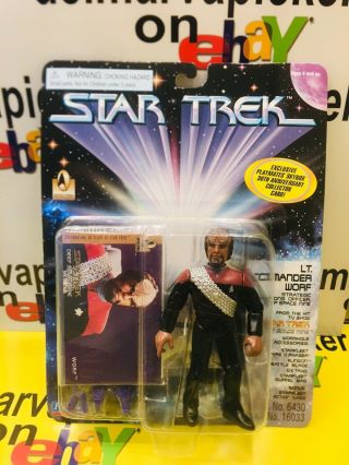 Star Trek Tng,  Lt Commander Worf,  Playmates 16033