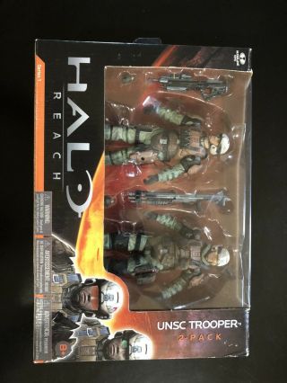 Mcfarlane Halo Reach Unsc Trooper 2 Pack