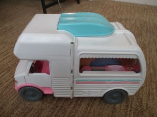 Fisher Price Loving Family Vacation Camper Van Rv With Boat 1998