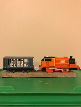 THOMAS Train Trackmaster Motorized Billy And Chicken Car 3