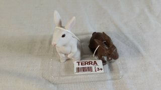 Terra By Battat Bunny Rabbits Figures An2764
