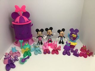 Fisher Price Disney Minnie Mouse Minnie Turnstyler Fashion Closet Playset