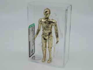 Vintage 1977 Kenner Star Wars Action Figure C - 3po Afa 80,  Nm Nr First 12 Droid