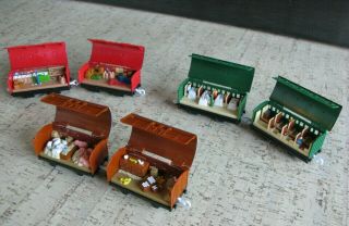 Thomas & Friends Trackmaster - See - Inside Coach & Dining,  Mail,  Livestock