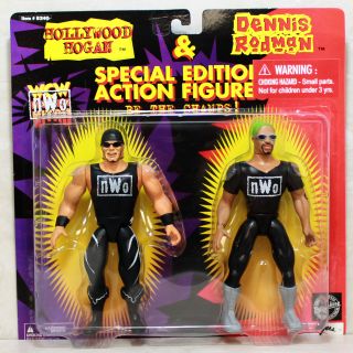Wcw Action Figure 08240 Ln Box No Hollywood Hogan & Dennis Rodman