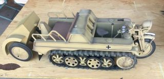 21st Century Toys Scale Wwii German Kettenkrad With Trailer