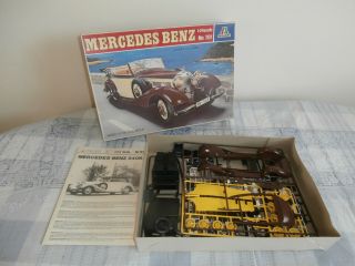 Model Kit: Mercedes Benz 540k Scale 1:24 By Italeri Boxed/ Un - Started