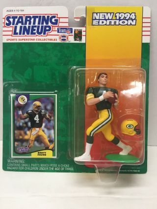 1994 Starting Lineup Green Bay Packers Brett Favre