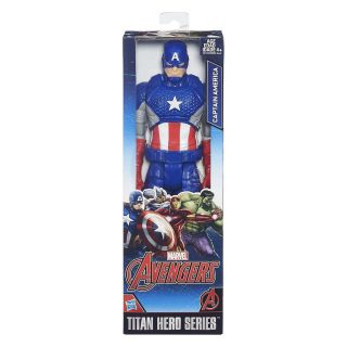 Marvel Titan Hero Series Captain America 12 - Inch Action Figure -