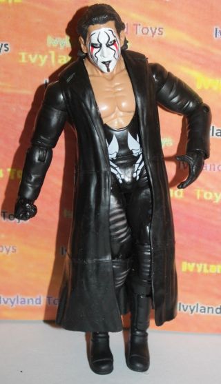 Tna Sting Deluxe Impact Wrestling Action Figure Wwe Series 3