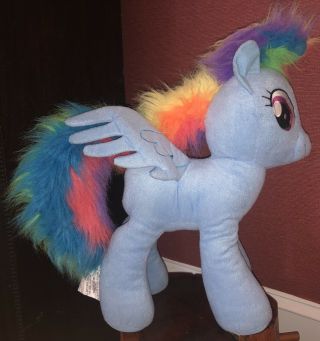 My Little Pony Rainbow Dash Pegasus 20 " Plush Giant Large Jumbo Hasbro 2014