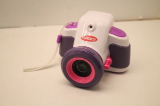 Playskool Showcam Camera Projector 2 In 1 Purple White Toy