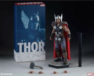 Marvel Comics 1/6 Scale Figure Classic Thor Sideshow Collector Edition