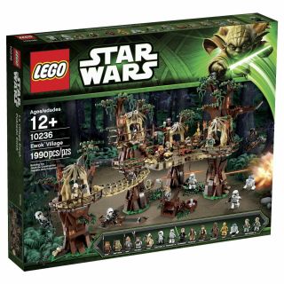 Lego 10236 Star Wars Ewok Village 15 Figs Retired C - 7 Box Bags