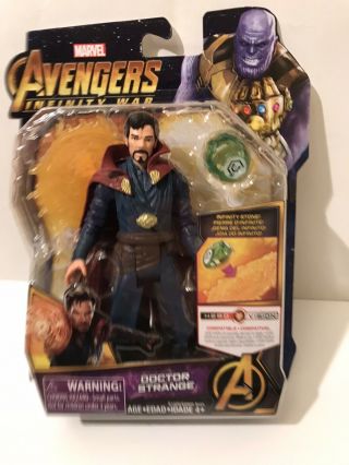 Marvel Avengers Infinity War Doctor Strange Figure 6 " With Infinity Stone