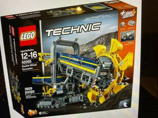 Lego Technic (42055) Bucket Wheel Excavator Building Kit,  Mine Truck - New/sealed