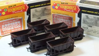 Roundhouse Products Model Train Old Timer Series Logging Mining Cart HO ScaleM79 2