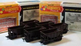 Roundhouse Products Model Train Old Timer Series Logging Mining Cart HO ScaleM79 3
