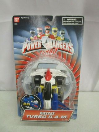 1996 Bandai Power Rangers Turbo Mini Turbo R.  A.  M.