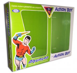 Ideal Captain Action Action Boy Aqualad Box For 12 " Action Figure Costume