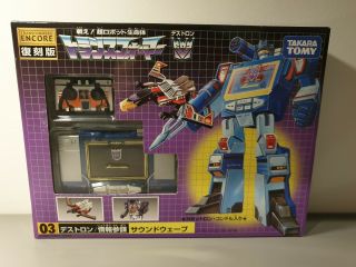 G1 Takara Transformers Soundwave Encore 03 Misb