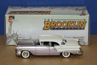 Brooklin 163a 1:43 1957 Oldsmobile Eighty - Eight 4d Hardtop Rose Mib Db