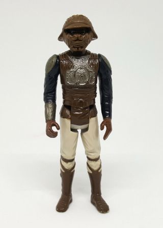 Star Wars Vintage Lando Calrissian Skiff Guard Figure Nm Rotj 1982 Kenner