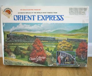 Box Only Bachmann Ho Scale " Orient Express " Train Set Empty Box