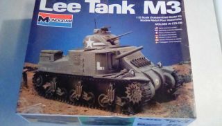 Monogram Lee Tank M3 - Model Tank Kit