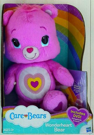Hasbro Care Bears Wonder Heart Bear 30cm Dvd With 2012