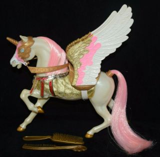 Vintage She - Ra Princess Of Power Horse Figure White Royal Swiftwind