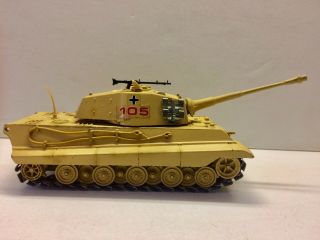 Polistil King Tiger And Solido Truck Panzer Konigstiger Tank Char 1/50 1/48