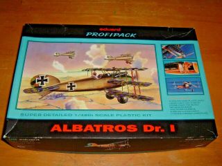 Eduard Model Albatros Dr.  I Kit 8037 Includes: Photo - Etched Parts