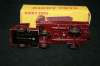 DINKY TOYS MECCANO ENGLAND YEAR 1952 NO 30W HINDLE ELECTRIC LORRY IN VG COND 3