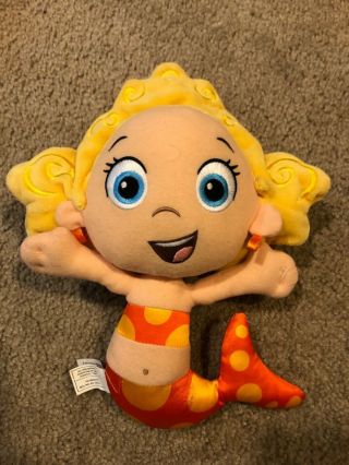 Nickelodeon Deema Bubble Guppies Mermaid Plush Doll Rare 2013 Collectible Euc