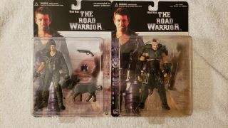 2000 N2 Toys Mad Max/the Road Warrior Series 1 - Max & Wez - Moc
