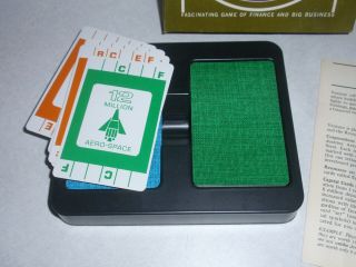 1970 VENTURE Finance & Big Business Bookshelf Card Game Complete 3M Gamette 2