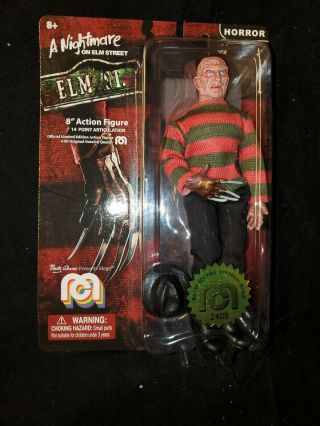 Freddy Krueger - 8 " Mego Action Figure 2409 Nightmare Elm Street - Brown Glove