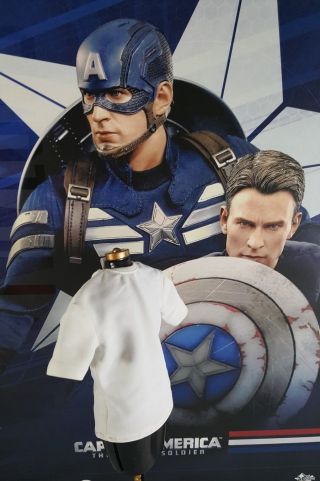 Hot Toys Mms243 Captain America Winter Soldier Rogers Action Figure 