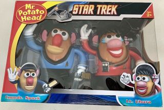 Mr.  Potato Head Star Trek Spock And Lt.  Uhura Two Pack