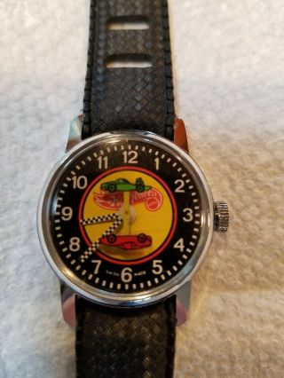 Hot Wheels Redline Vintage Wrist Watch Bradley Mattel