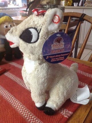 RUDOLPH THE RED - NOSED REINDEER CLARICE DANCE & SING FIGURE 1992 ?GEMMY RARE 2